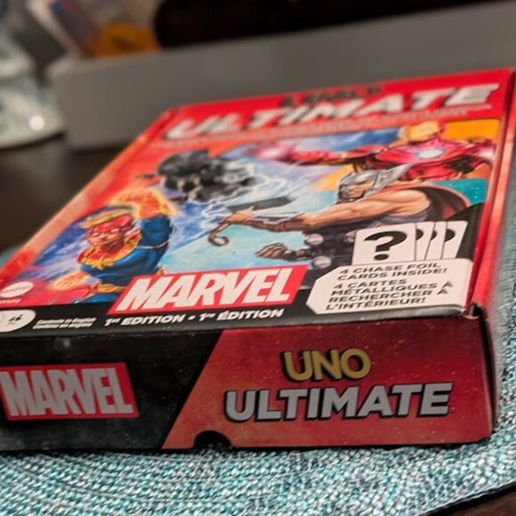 G1 MARVEL Uno Ultimate Marvel Card Game Premium 1st Edition - Picture 3 of 9